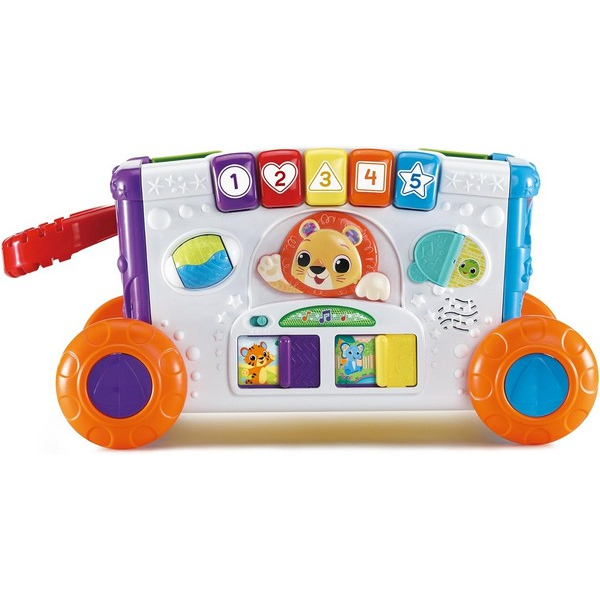 Продукт  Vtech Интерактивна играчка - Количка за дърпане с активности - 0 - BG Hlapeta