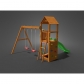 Продукт Fungoo FLAPPI - дървена детска площадка с пързалка и 2 люлки - 9 - BG Hlapeta