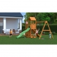 Продукт Fungoo FLOPPI дървена детска площадка с пързалка и люлки - 5 - BG Hlapeta