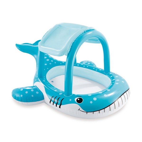 Продукт Intex Whale Shade - Детски надуваем басейн със сенник Кит, 211х185х109см. - 0 - BG Hlapeta