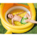 Intex - Бебешки надуваем басейн със сенник Охлювче, 145х102х74см.