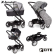 X-Lander X-Cite 2в1 -  Детска количка с кош за новородено и адаптори 