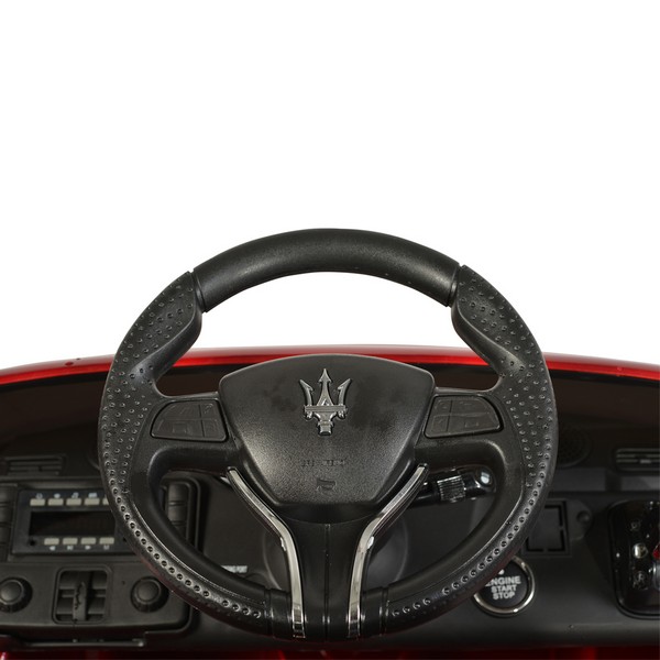 Продукт Акумулаторен джип Maserati  Levante, 12V с меки гуми и кожена седалка  - 0 - BG Hlapeta