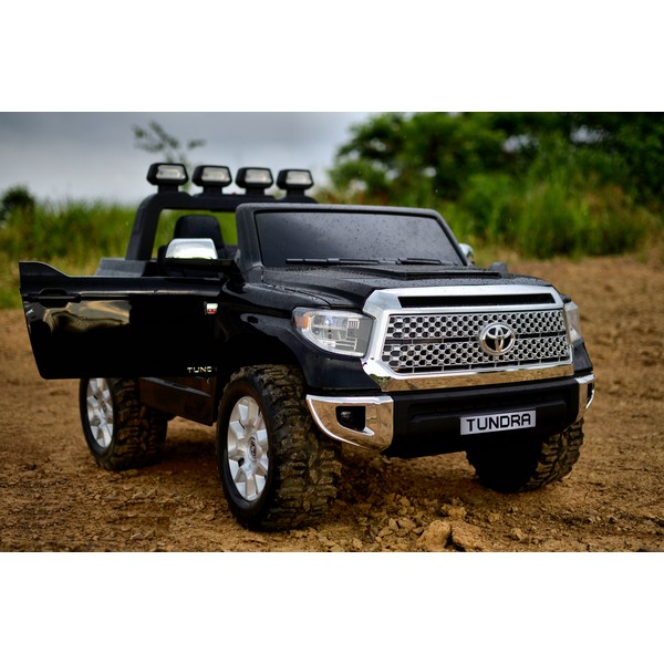 Продукт Акумулаторен джип TOYOTA Tundra 12V, с меки гуми, кожена седалка - 0 - BG Hlapeta