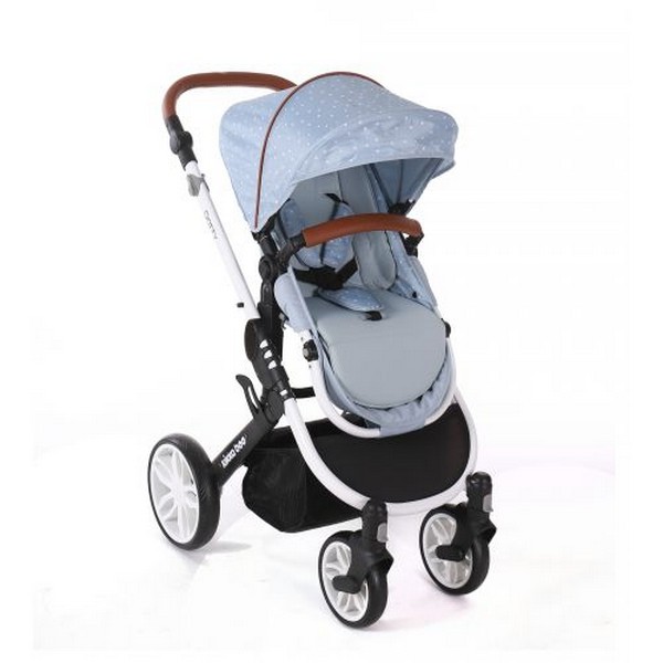 Продукт KikkaBoo Dotty 3в1 - Комбинирана количка с кош за новородено и стол за кола - 0 - BG Hlapeta