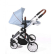 KikkaBoo Dotty 3в1 - Комбинирана количка с кош за новородено и стол за кола
