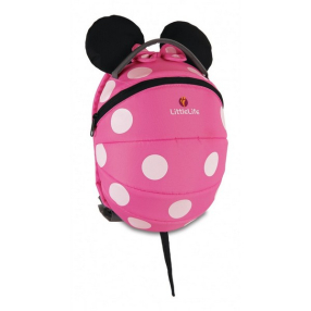 LittleLife Disney Мини Маус - Детска раница , 4 л, Розова