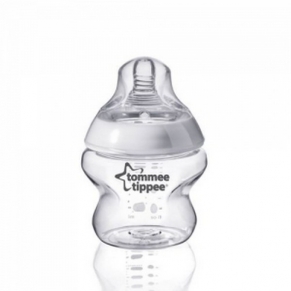 Tommee Tippee - Стъклено шише за хранене EASI VENT 150 мл 0м+ (1бр./оп)
