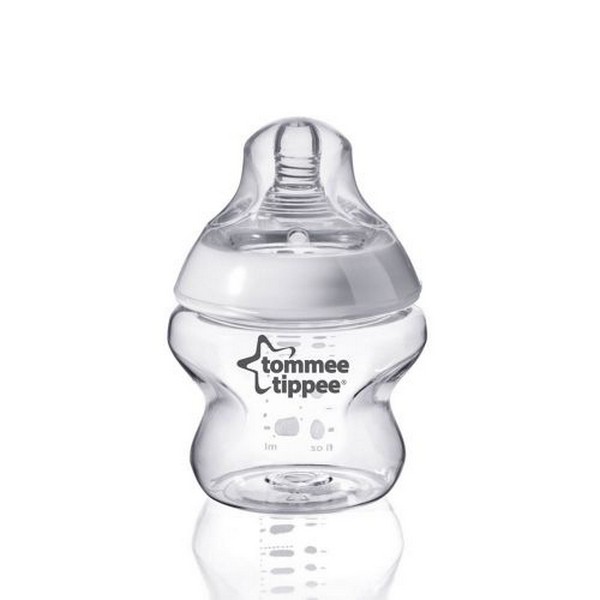 Продукт Tommee Tippee - Стъклено шише за хранене EASI VENT 150 мл 0м+ (1бр./оп) - 0 - BG Hlapeta