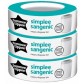 Продукт Tommee Tippee - Комплект от 3 бр. касети за хигиенен кош за памперси Simplee  - 1 - BG Hlapeta