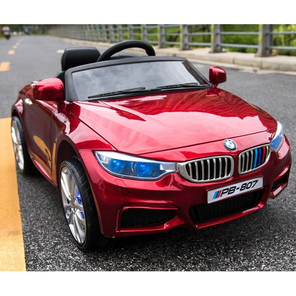 Продукт Акумулаторна кола тип BMW 12V с меки гуми и кожена седалка  - 0 - BG Hlapeta