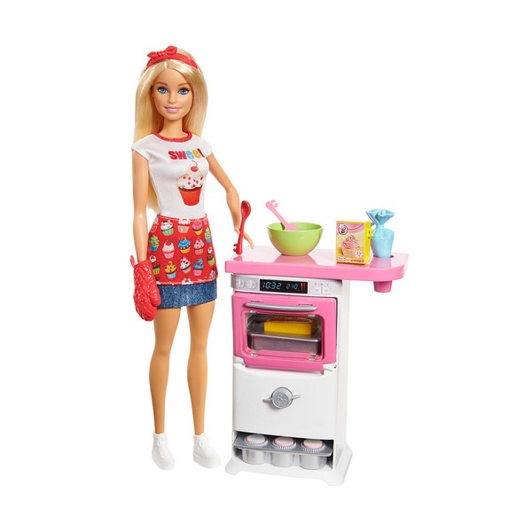 Продукт Barbie - Игрален комплект Шеф готвач - 0 - BG Hlapeta