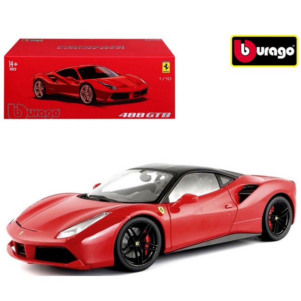 Продукт Bburago Ferrari 488 GTB 1:18 - 0 - BG Hlapeta