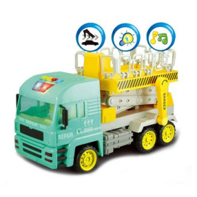 TRUCK CITY Фрикционен Камион Платформа със звук и светлина 