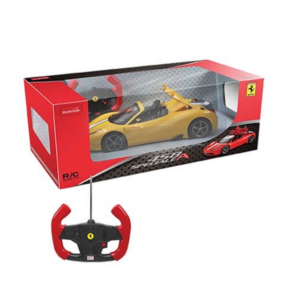 Продукт RASTAR Кабрио Ferrari 458 Speciale A - Кола с дистанционно управление отварящ се капак 1:14  - 0 - BG Hlapeta
