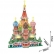 Cubic Fun Пъзел 3D St.Basil's Cathedral (Russia) 224ч. LED inside 