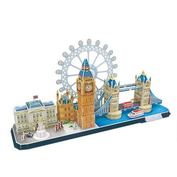 Продукт Cubic Fun - Пъзел 3D City Line London 107ч.  - 0 - BG Hlapeta