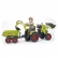 Falk - Голям детски трактор с педали, ремарке, гребло и кофа