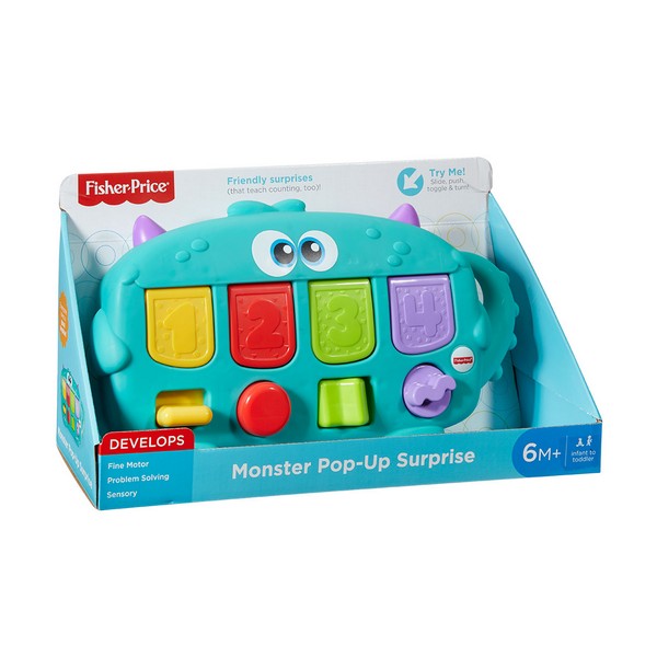 Продукт Fisher Price - изскачащи чудовища - 0 - BG Hlapeta