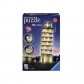 Продукт Ravensburger - 3D Пъзел Наклонената кула в Пиза през нощта - 216 ел. - 1 - BG Hlapeta