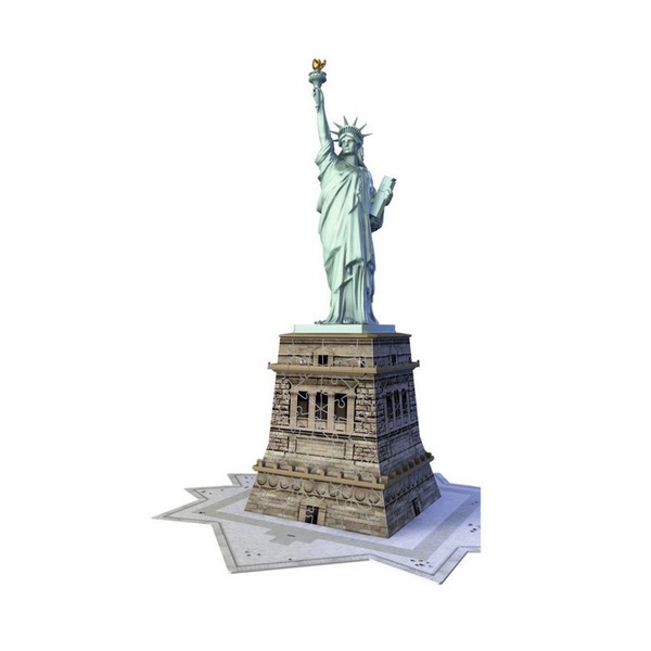 Продукт Ravensburger - 3D Пъзел Статуята на свободата - 108 ел. - 0 - BG Hlapeta