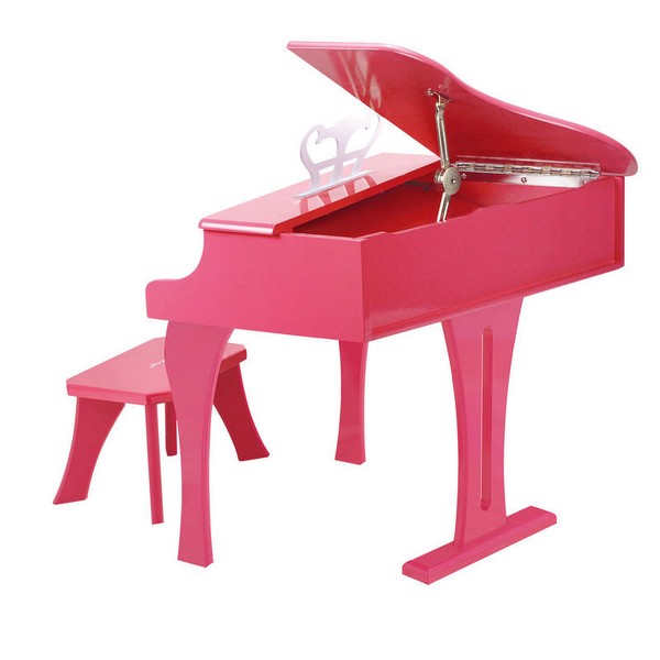 Продукт Hape Дървено пиано – Розово - 0 - BG Hlapeta