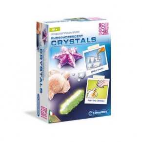 CLEMENTONI Science Play Fosforescent Crystals - Комплект