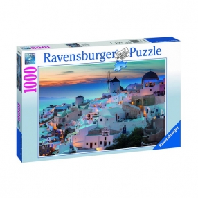 Ravensburger - Пъзел Вечер в Санторини - 1000 ел.