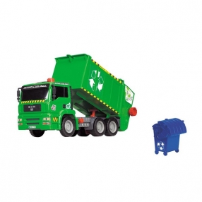 Dickie - Детски пневматичен боклучийски камион 1:24