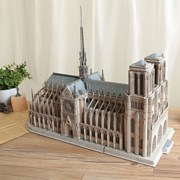 Продукт Cubic Fun Пъзел 3D Notre Dame de Paris 293ч. Master Collection - 3D пъзел  - 0 - BG Hlapeta