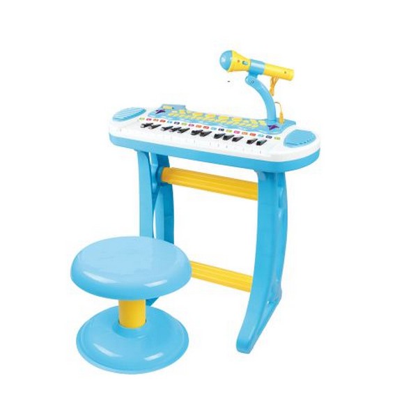 Продукт Baoli Melody - Пиано 2 в 1 със стол и микрофон 31 клавиша  - 0 - BG Hlapeta