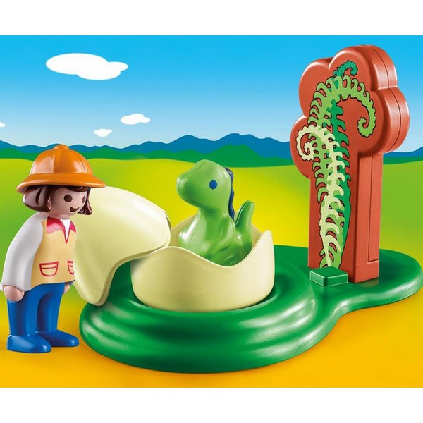 Продукт Playmobil - Момиче с яйце на динозавър - 0 - BG Hlapeta