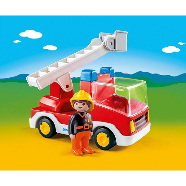 Продукт Playmobil - Пожарникарски камион със стълба - 0 - BG Hlapeta