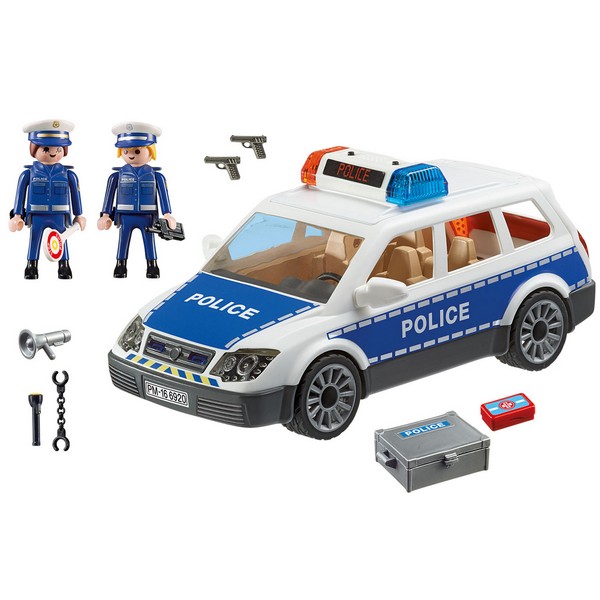 Продукт Playmobil - Полицейска кола със звук и светлини - 0 - BG Hlapeta