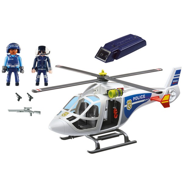 Продукт Playmobil - Полицейски хеликоптер с LED светлина - 0 - BG Hlapeta