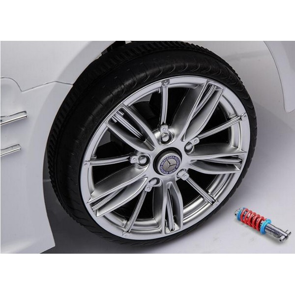 Продукт Акумулаторна кола Mercedes SL400, 12V с меки гуми и кожена седалка  - 0 - BG Hlapeta