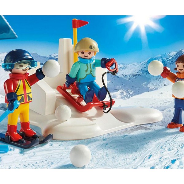 Продукт Playmobil - Бой със снежни топки - 0 - BG Hlapeta