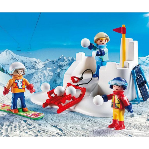 Продукт Playmobil - Бой със снежни топки - 0 - BG Hlapeta