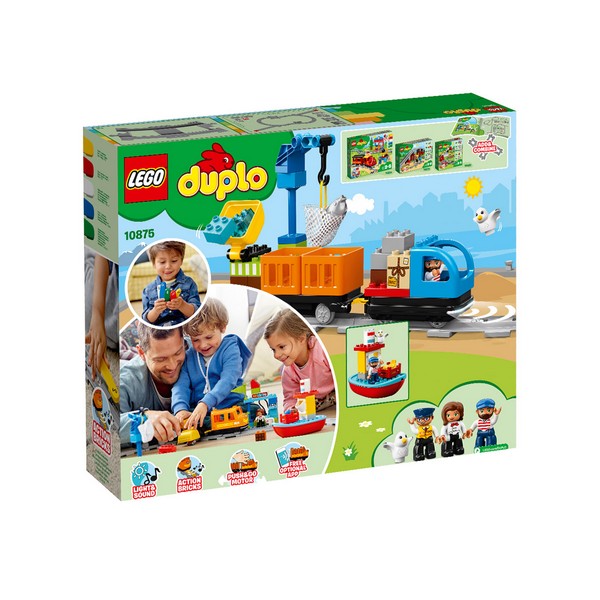Продукт LEGO® DUPLO® 10875 - Товарен влак - 0 - BG Hlapeta