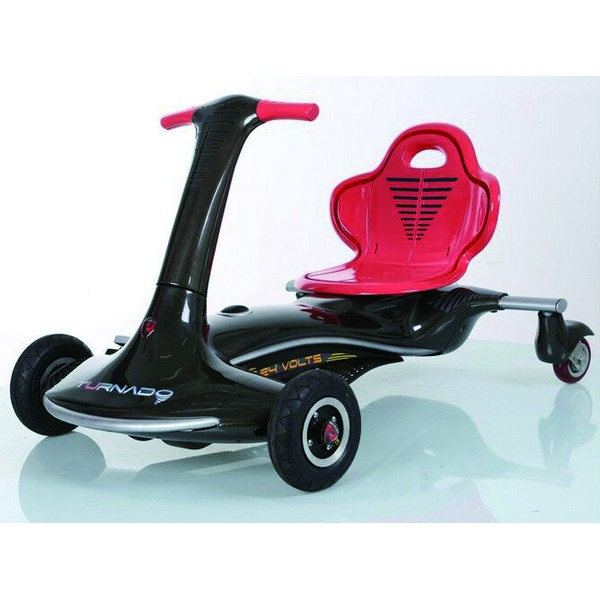 Продукт Електрически картинг Turnado Drift Racer 24V, с задни гуми въртящи се на 360 градуса  - 0 - BG Hlapeta