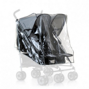 Hauck - Дъждобран за количка за близнаци 