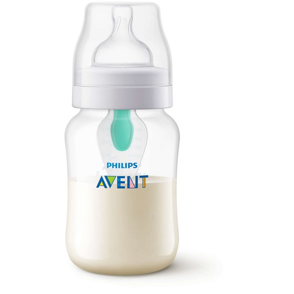 Продукт Philips Avent - Шише за хранене Philips AVENT AirFree 260 мл 1 м+ - 0 - BG Hlapeta