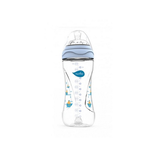 Продукт Nuvita - Шише за хранене Mimic, 250 мл - 0 - BG Hlapeta