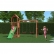 Fungoo FLAPPI - дървена детска площадка с пързалка и 2 люлки 1