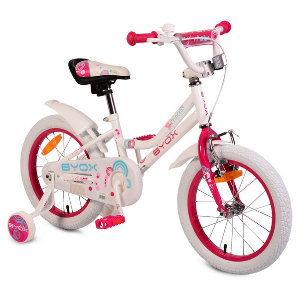 Продукт Byox White Princess - Детски велосипед 16 инча - 0 - BG Hlapeta