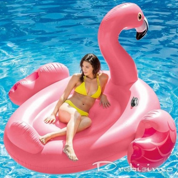 Продукт Intex Mega Flamingo - Надуваем остров Розово фламинго, 218х211х136см. - 0 - BG Hlapeta
