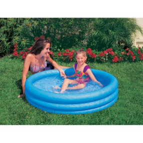Intex Crystal Blue - Детски надуваем басейн, 114х25см.