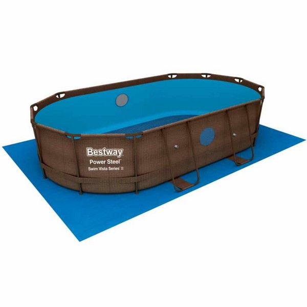 Продукт Bestway - Сглобяем басейн с помпа овален 427 cm x 250 cm x 100 cm  - 0 - BG Hlapeta
