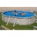 GRE CERDENA - Сглобяем басейн с метална стена ,овал, имитация на камък, 610 x 375 h 120см. 4