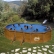 GRE CERDENA - Сглобяем басейн с метална стена ,овал, имитация на дърво, 610 x 375 h 120см.